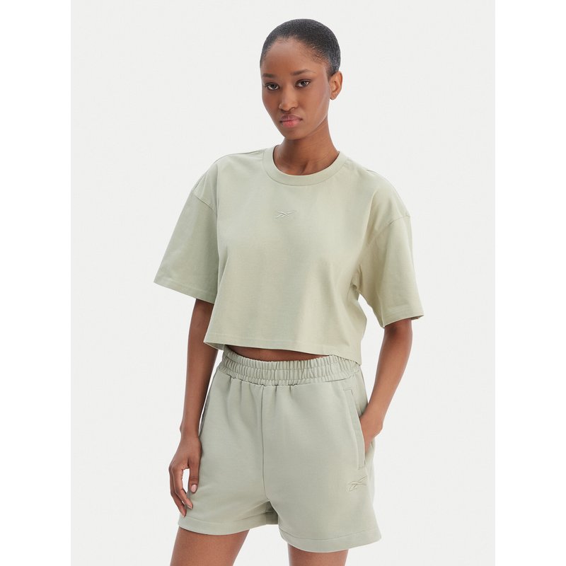 Reebok T-Shirt Reebok x Ewa Chodakowska RK25612CCW Hellgrün Relaxed Fit