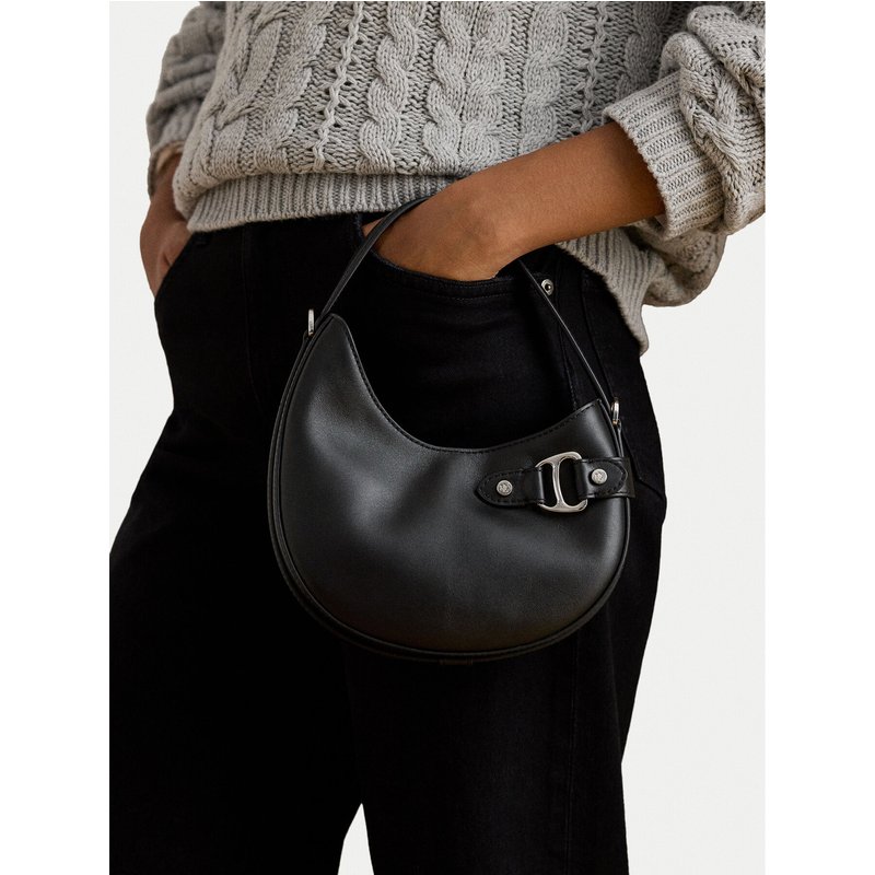 Handtasche LAUREN RALPH LAUREN 431980159002 Schwarz
