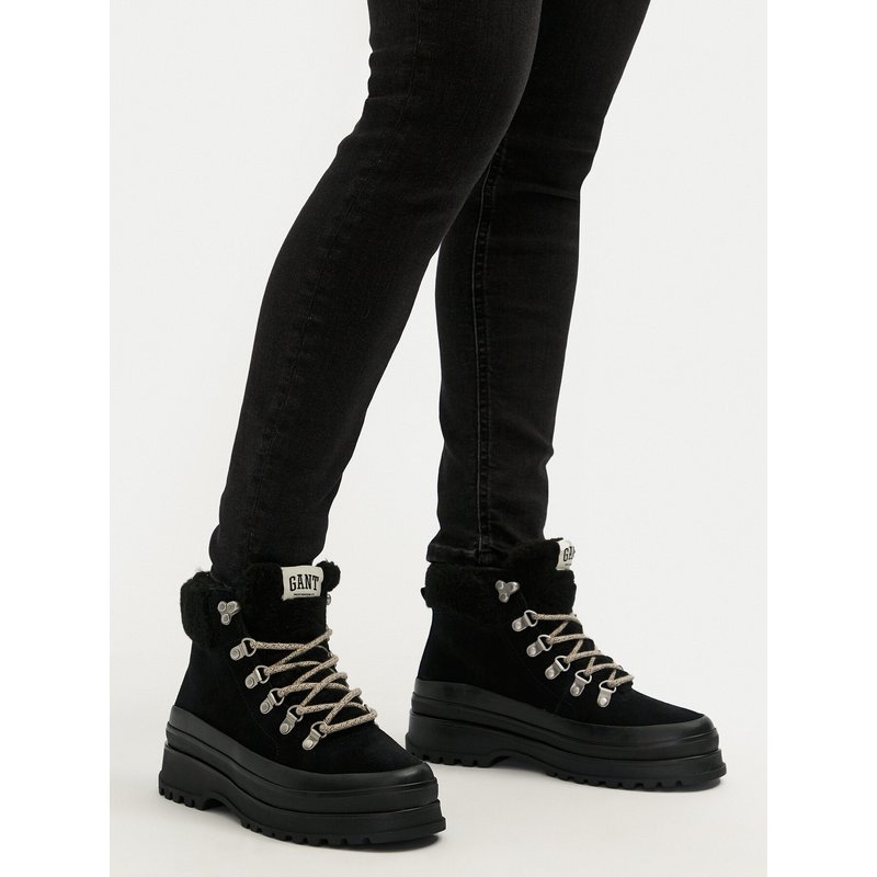 Schnürstiefeletten Gant Wintly 29543794 Schwarz