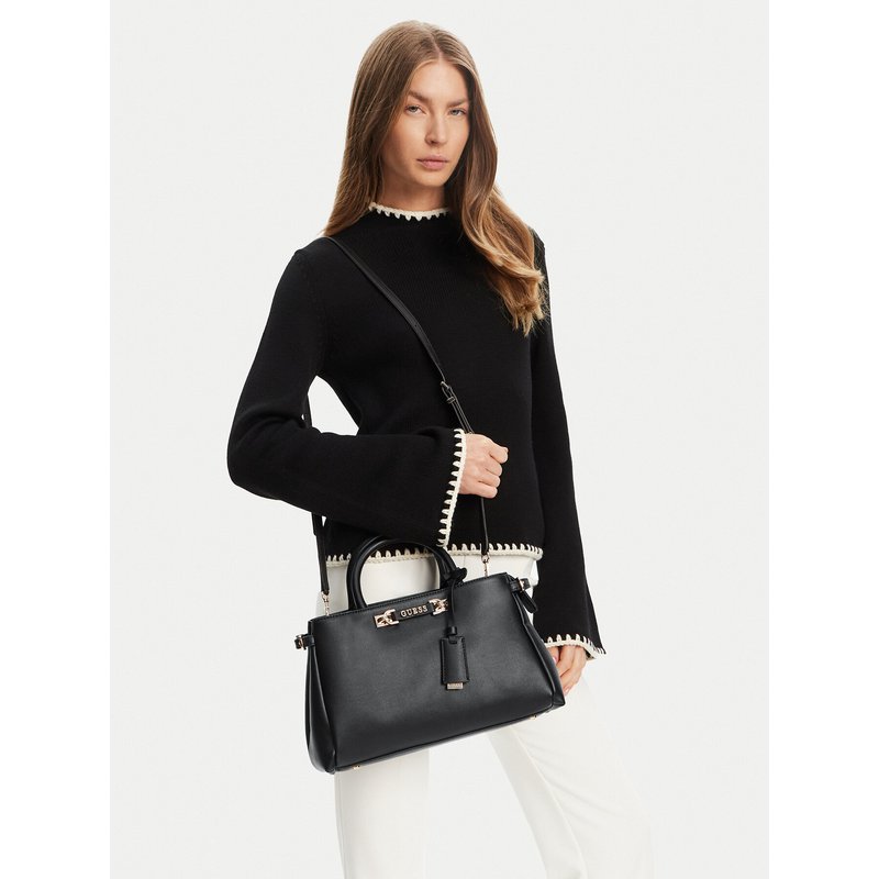 Handtasche Guess Lefia HWBG96 44060 Schwarz