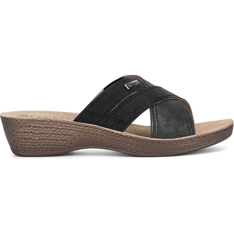 Pantoletten Inblu GL170100 Schwarz