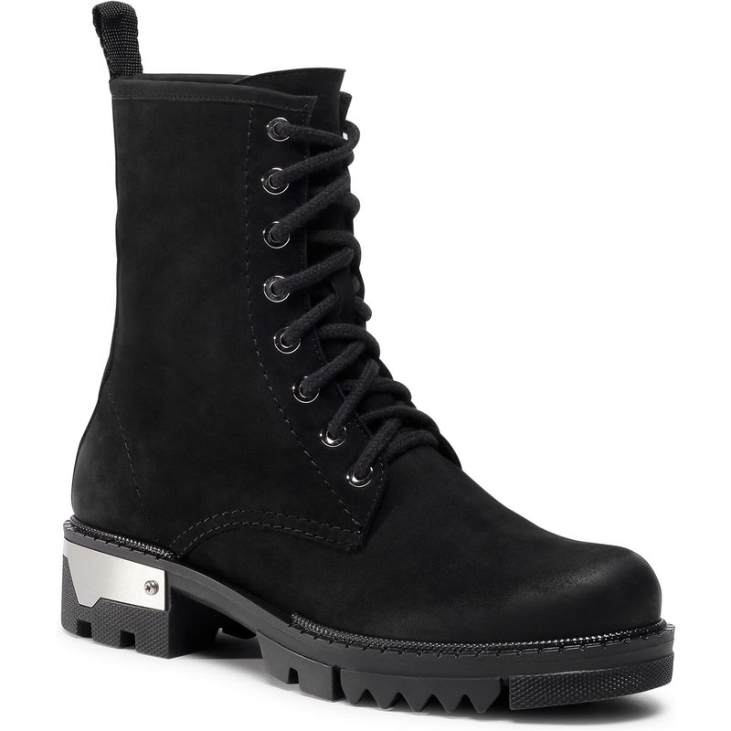 Schnürstiefeletten R.Polański 1162 Schwarz