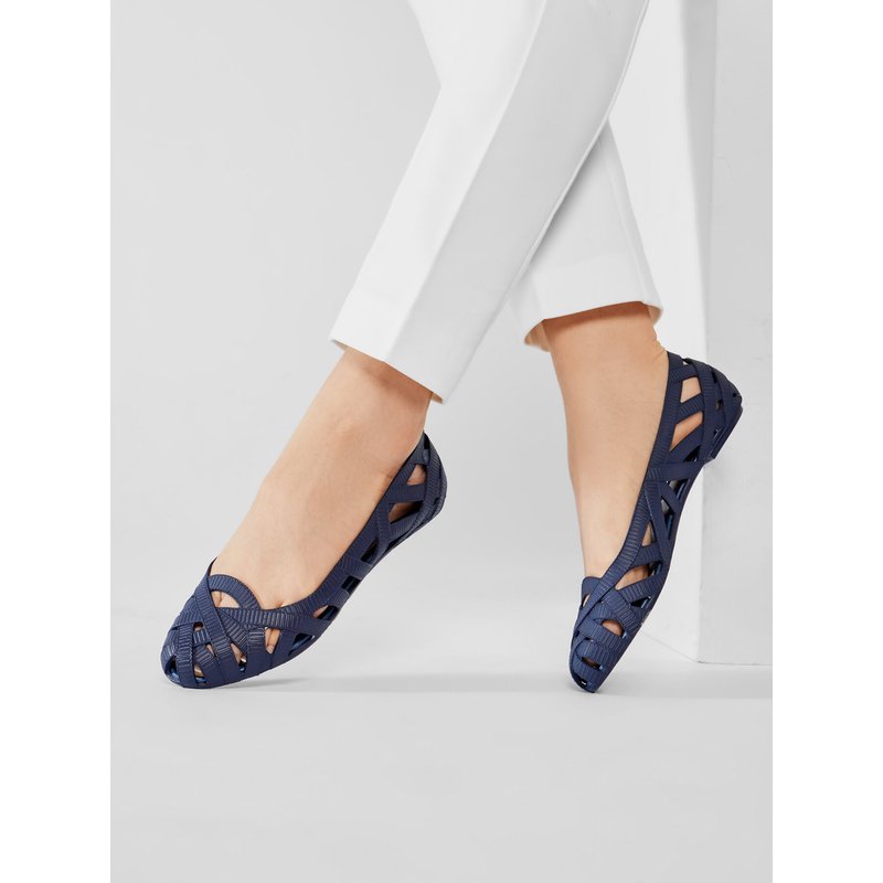 Ballerinas Melissa Jean+Jason Wu VI Ad 31698 Dunkelblau
