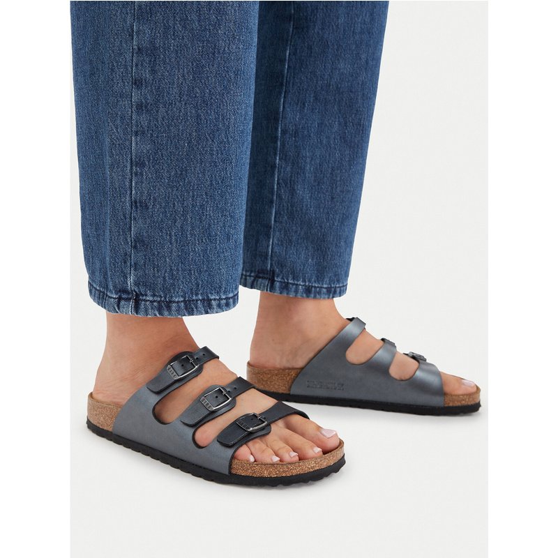 Pantoletten Birkenstock Florida 1033035 Schwarz