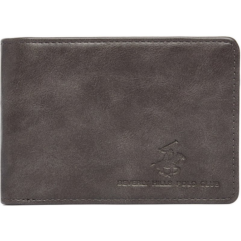 Geldbörse Beverly Hills Polo Club CWBEO-BHPC-M1-001-AW26 Grau