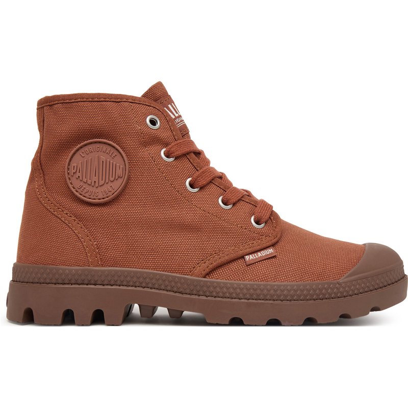 Schnürstiefeletten Palladium Pampahi 92352-212-M Braun