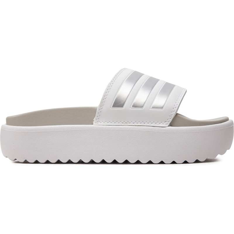 Pantoletten adidas adilette Platform Slides IE9703 Weiß