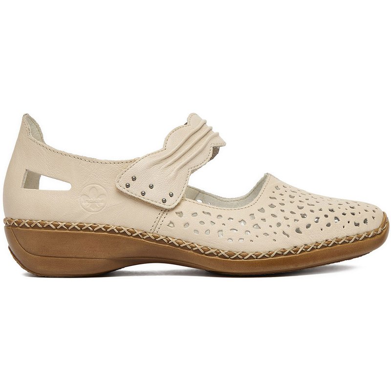 Halbschuhe Rieker CEO-41399-60 Beige