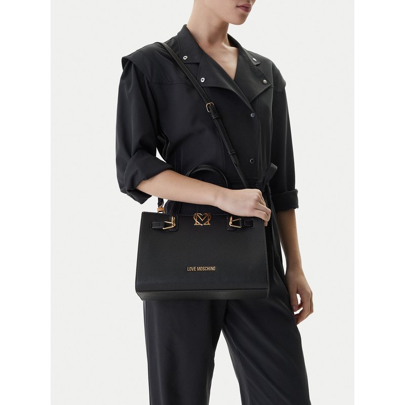 Handtasche LOVE MOSCHINO JC4126PP1OLM0000 Schwarz