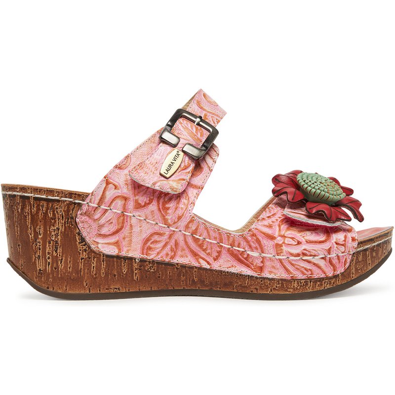 Pantoletten Laura Vita Dino 31 Rosa