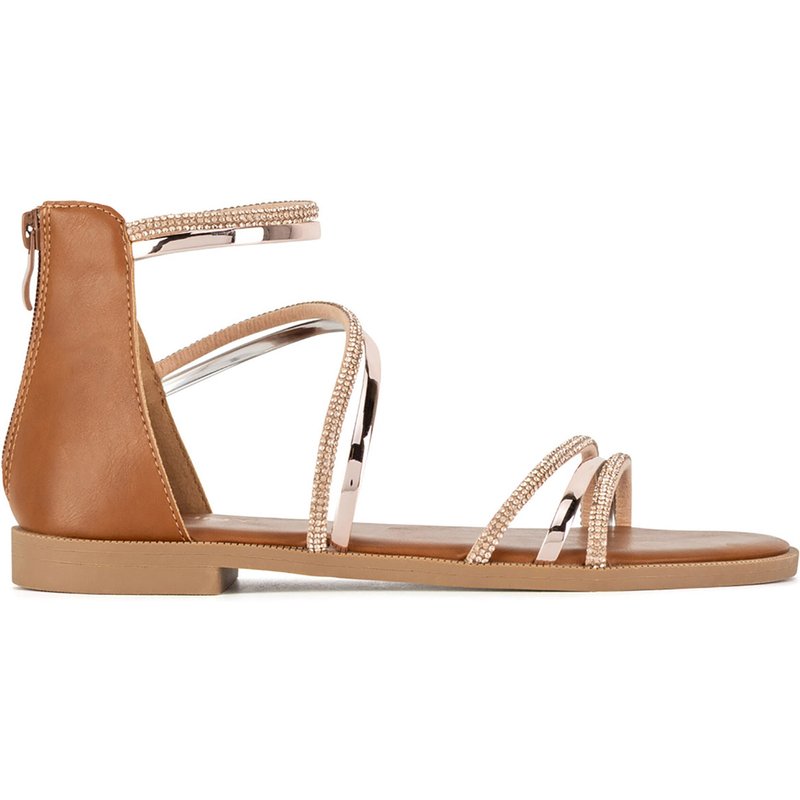 Sandalen JENNY SF127-01 Braun