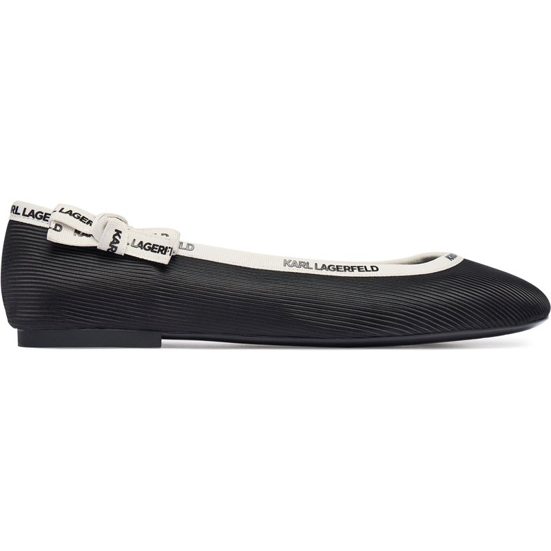Ballerinas KARL LAGERFELD Karo KL40129 Schwarz
