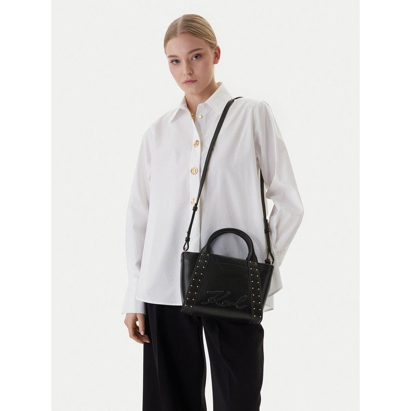 Handtasche KARL LAGERFELD B1W30262 Schwarz