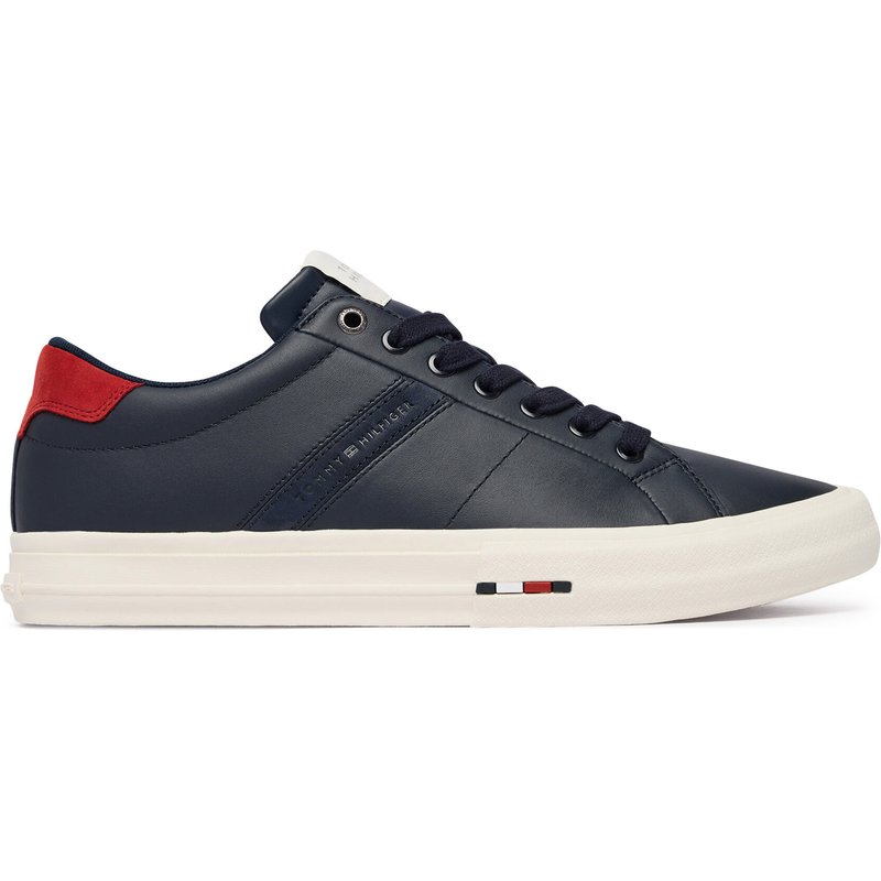 Sneakers Tommy Hilfiger Premium Lth Vulc Long Lace FM0FM05948 Dunkelblau