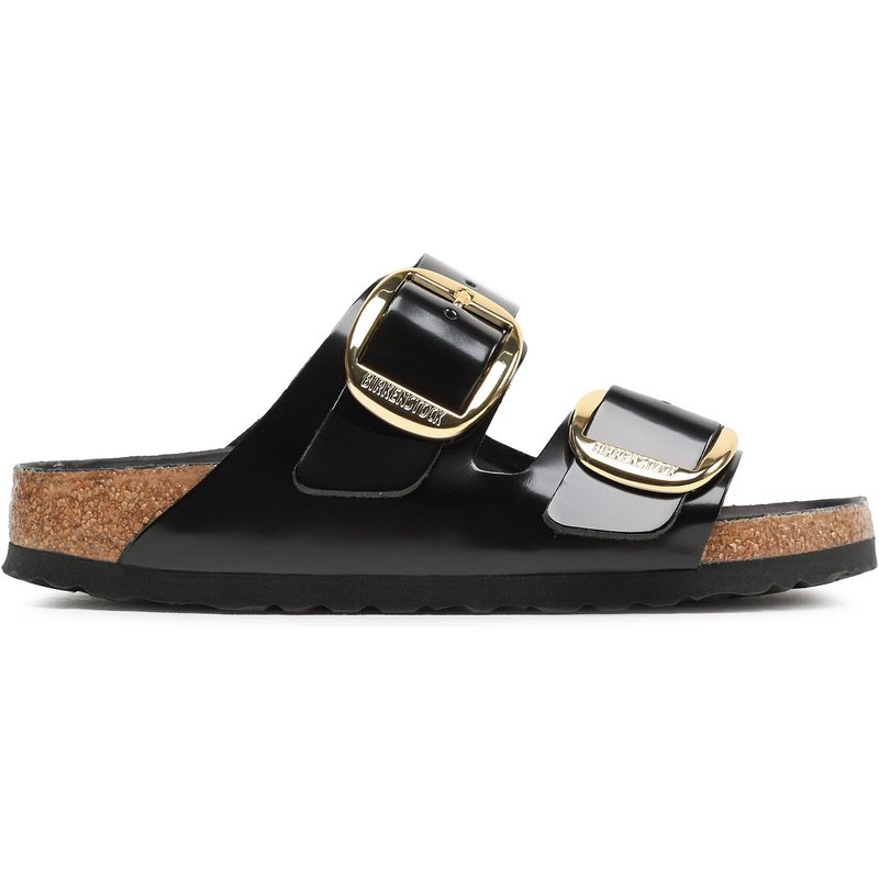 Pantoletten Birkenstock Arizona Big Buckle 1021476 Schwarz