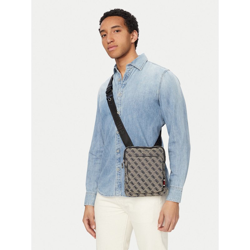 Umhängetasche Guess HMBOII P6223 Dunkelbeige