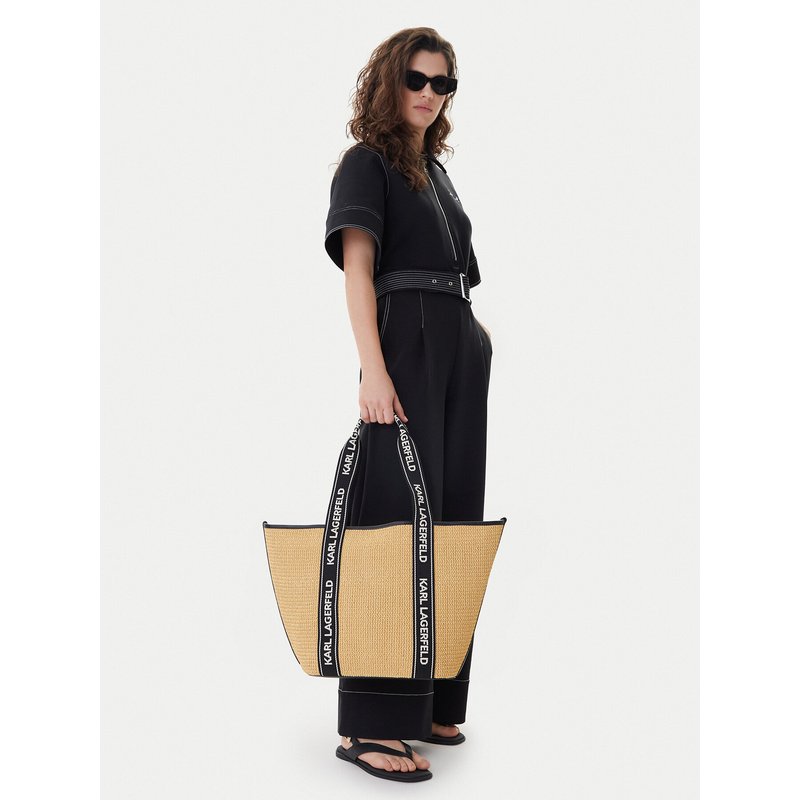 Handtasche KARL LAGERFELD A1W46074 Beige