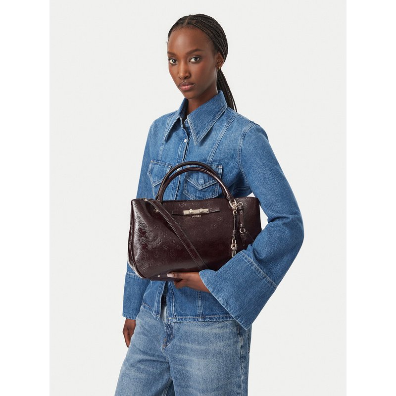 Handtasche Guess Carmella HWPT22 25060 Dunkelrot