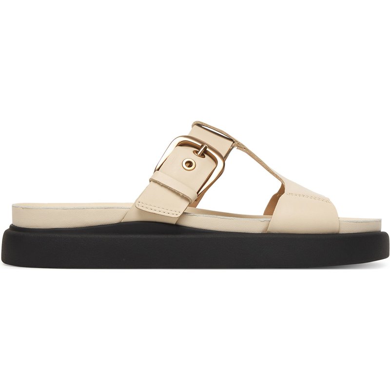 Pantoletten Clarks Aristella West 26185812 Écru