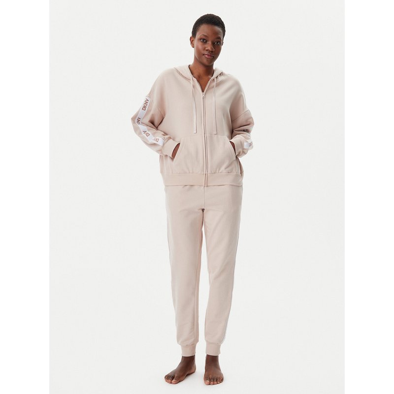 DKNY Pyjama YI90040 Beige Relaxed Fit