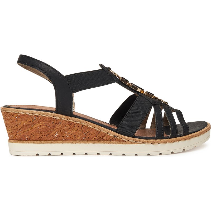 Sandalen Remonte R6264-00 Schwarz
