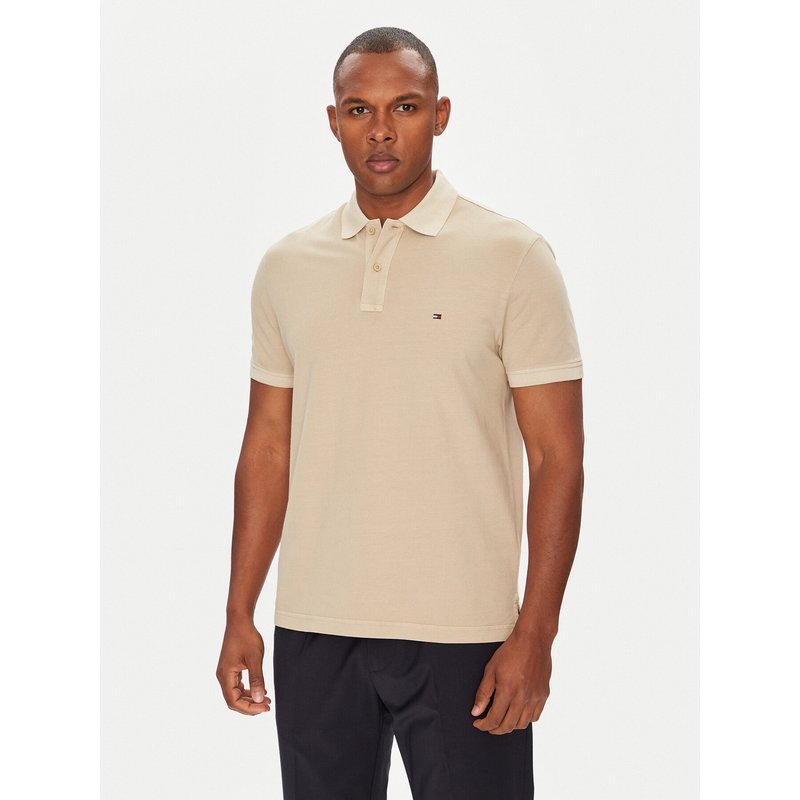 Tommy Hilfiger Poloshirt MW0MW34757 Beige Regular Fit