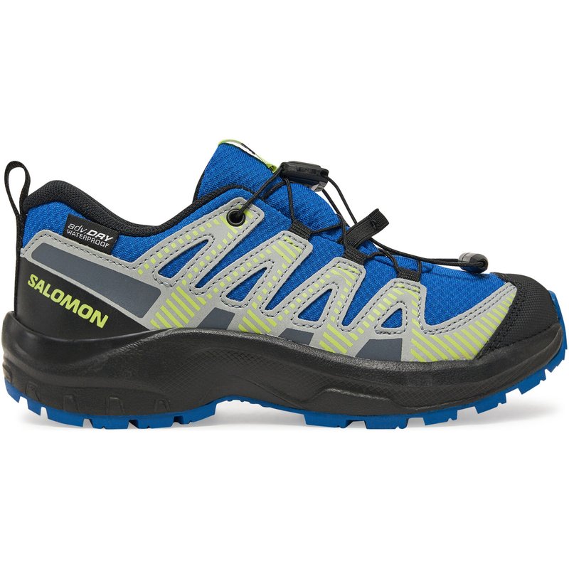 Trekkingschuhe Salomon Xa Pro V8 Waterproof L47729600 Blau