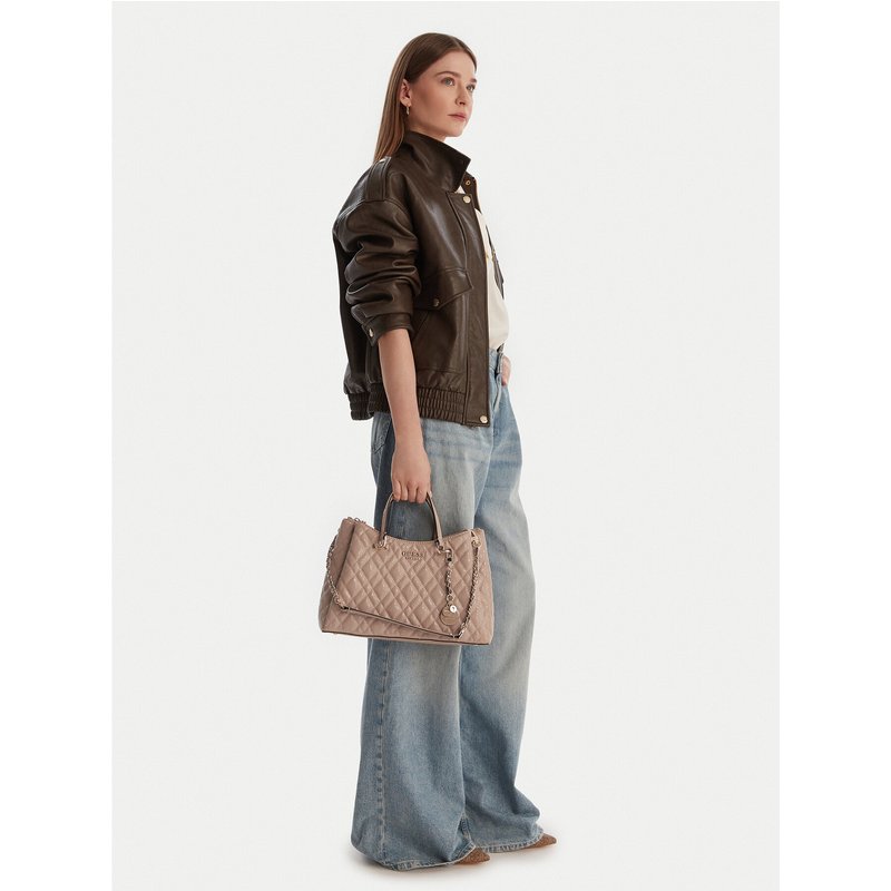 Handtasche Guess Isemay HWGG96 28060 Beige