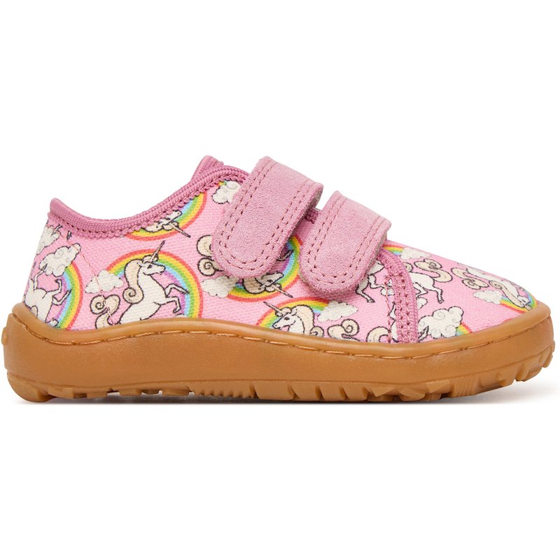 Hausschuhe Froddo Barefoot Canvas G1700440-12 M Rosa