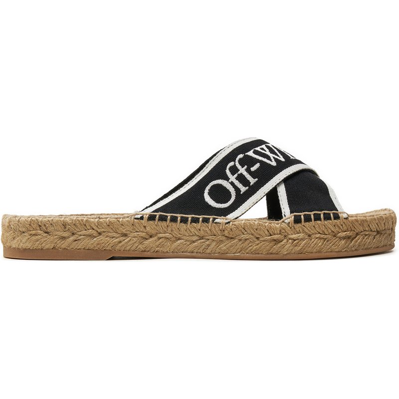 Espadrilles Off-White OWIB012S23FAB0011001 Schwarz