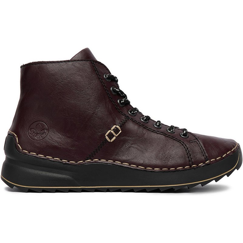 Schnürschuhe Rieker CEO-71510-30 Dunkelrot