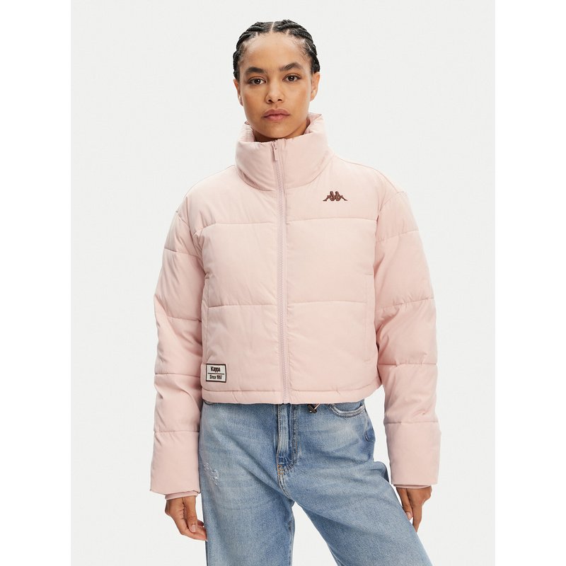 Kappa Winterjacke Authentic Gasita 371F65W Rosa Oversize