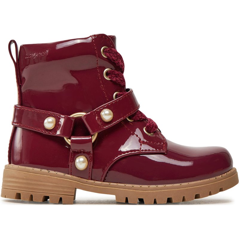 Schnürstiefeletten Mayoral 44479 Dunkelrot