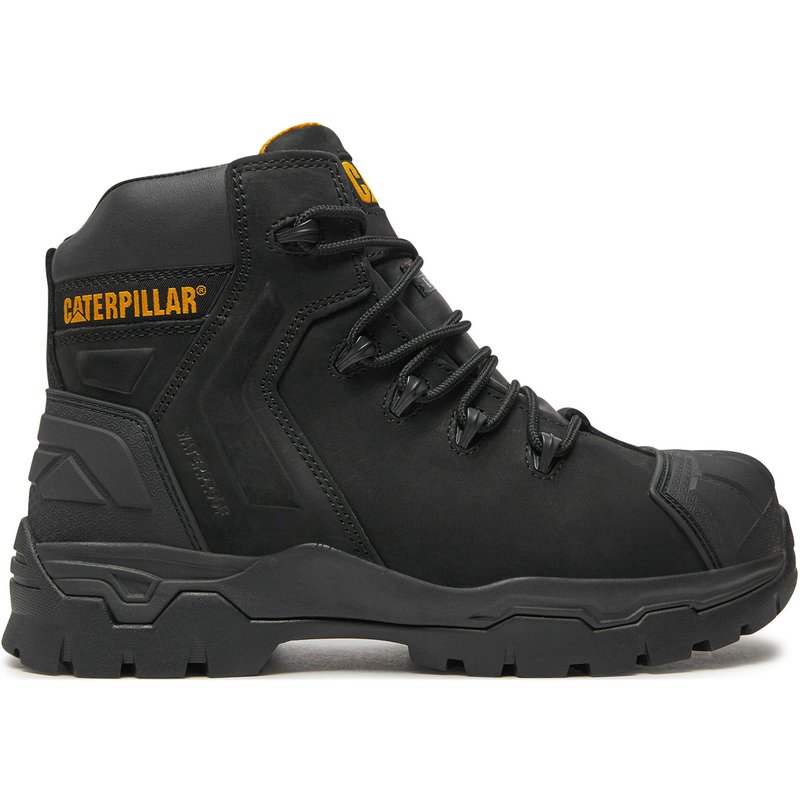 Schnürstiefeletten CAT Footwear Everett Ct S3 Wr Ci Hro Src P725322 Schwarz