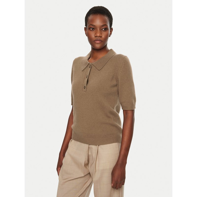 Herskind Poloshirt Alberto 5417974 Braun Regular Fit