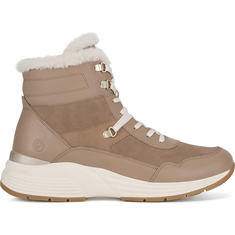 Schnürschuhe Remonte D6684-20 Beige