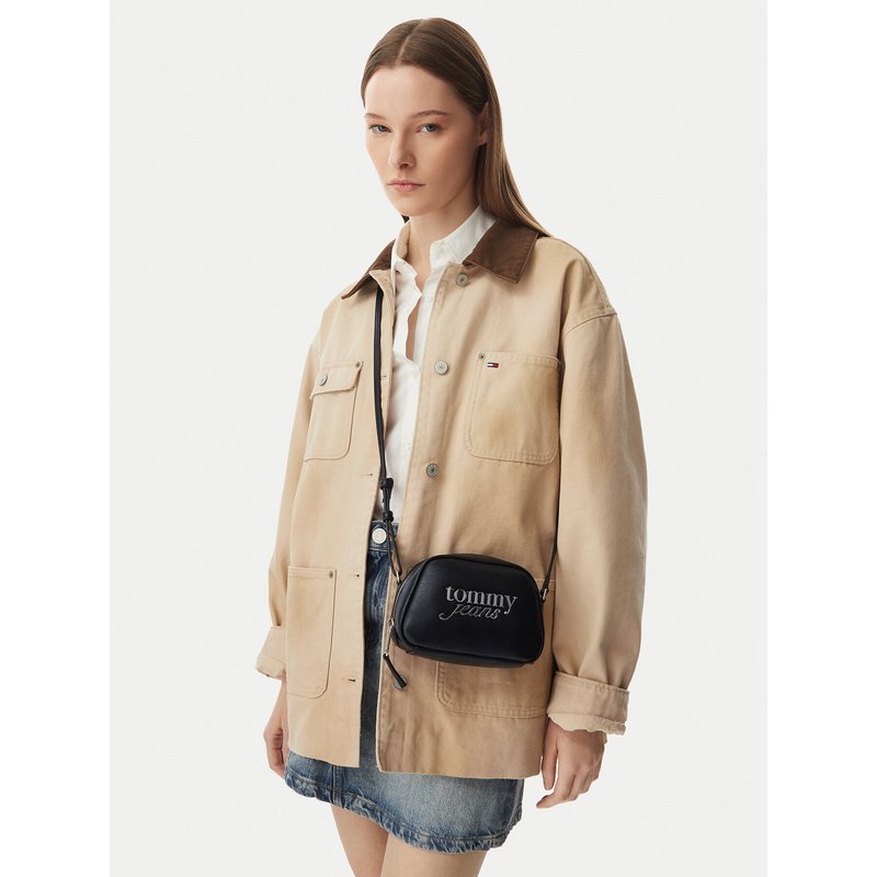 Handtasche Tommy Jeans Tjw Bold Camera Bag AW0AW18785 Schwarz