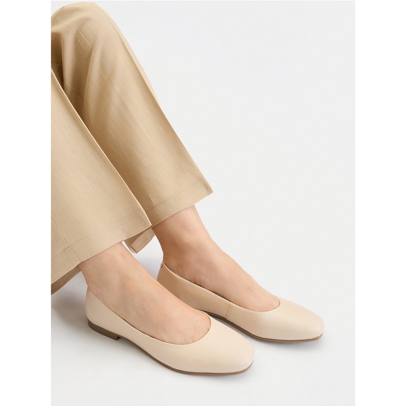Ballerinas Lasocki CEO-RST-WOLLY-09 Beige