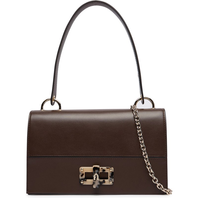 Handtasche Furla Amelia M WB02156 BX4755 4284S Dunkelbraun