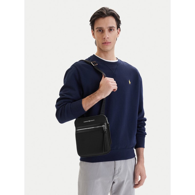 Umhängetasche Emporio Armani EM005400 AF14637 UC001 Schwarz