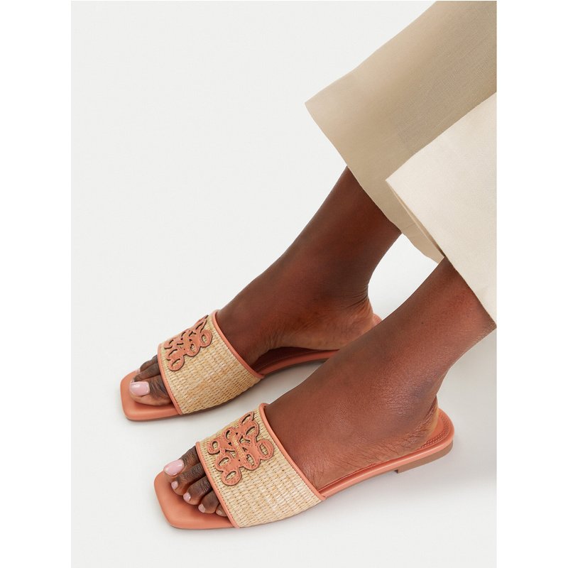 Pantoletten Nine West CEO-SMRL393661 Beige
