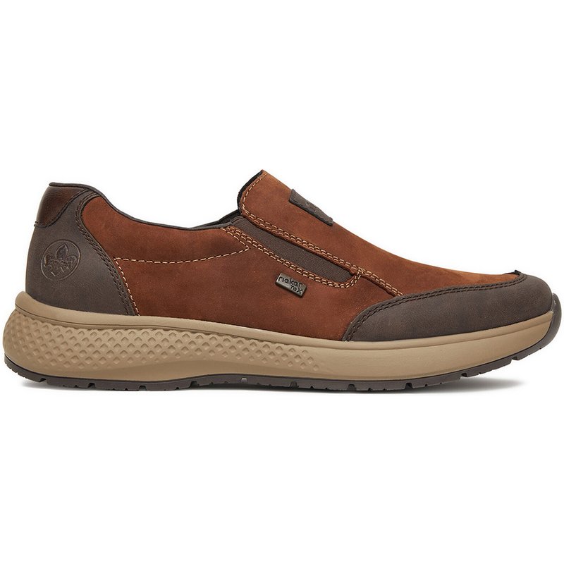 Halbschuhe Rieker B7654-22 Braun