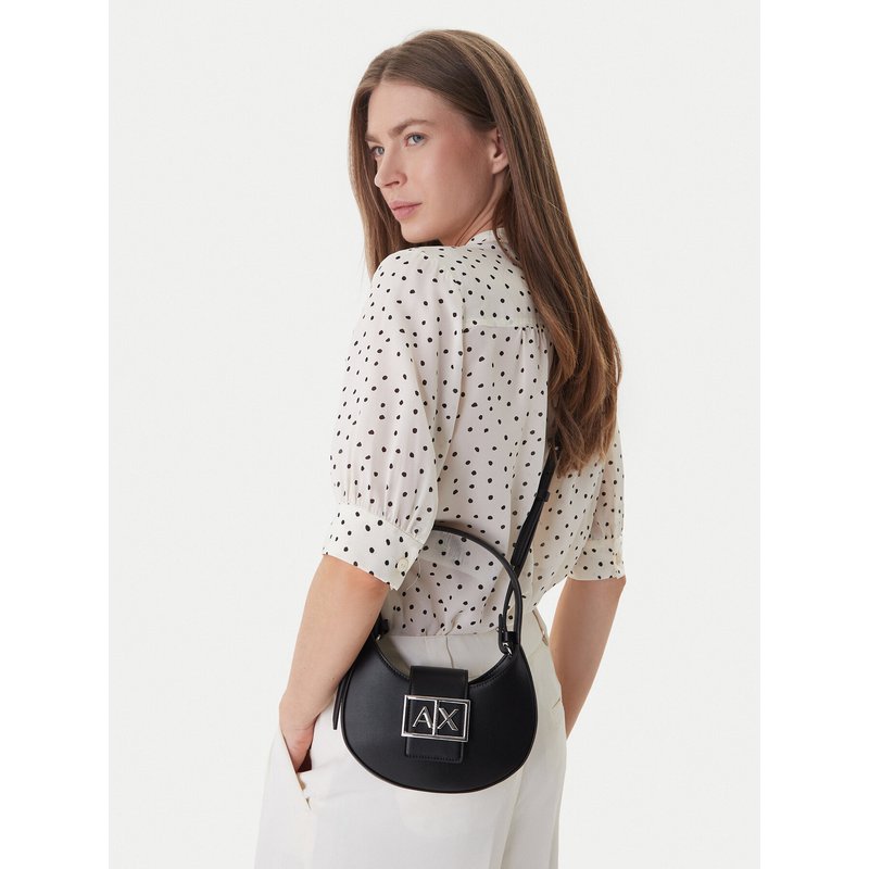 Handtasche Armani Exchange XW002566 AF12039 UC001 Schwarz