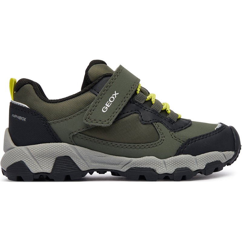 Sneakers Geox J Magnetar Boy B Abx J463ZB 050FU C0914 S Dunkelgrün