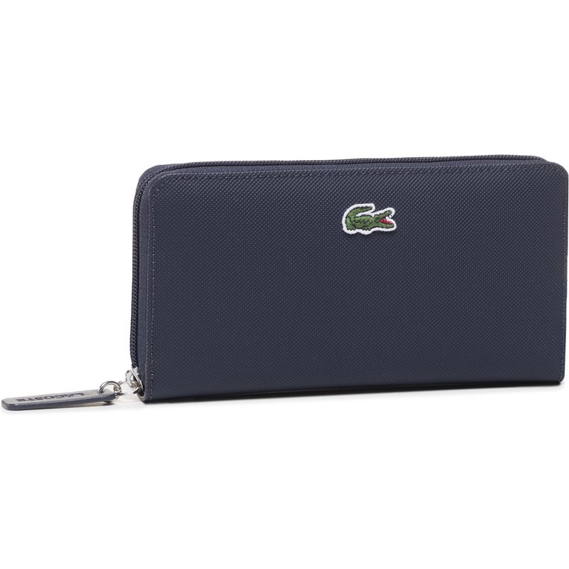 Geldbörse Lacoste L Zip Wallet NF2900PO Dunkelblau