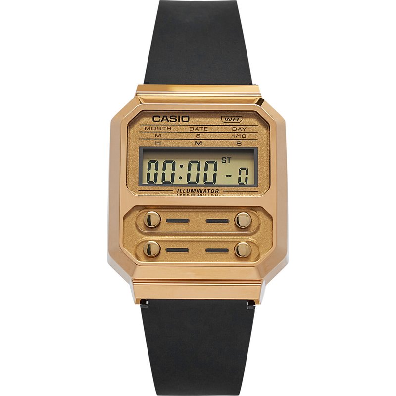 Uhr Casio A100WEFG-9AEF Goldfarben