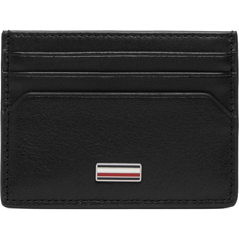 Kreditkartenetui Tommy Hilfiger Th Central Cc Holder AM0AM14494 Schwarz