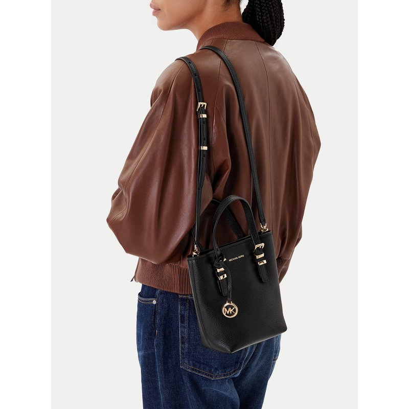 Handtasche MICHAEL Michael Kors Quinn 32S5GQNC0L Schwarz