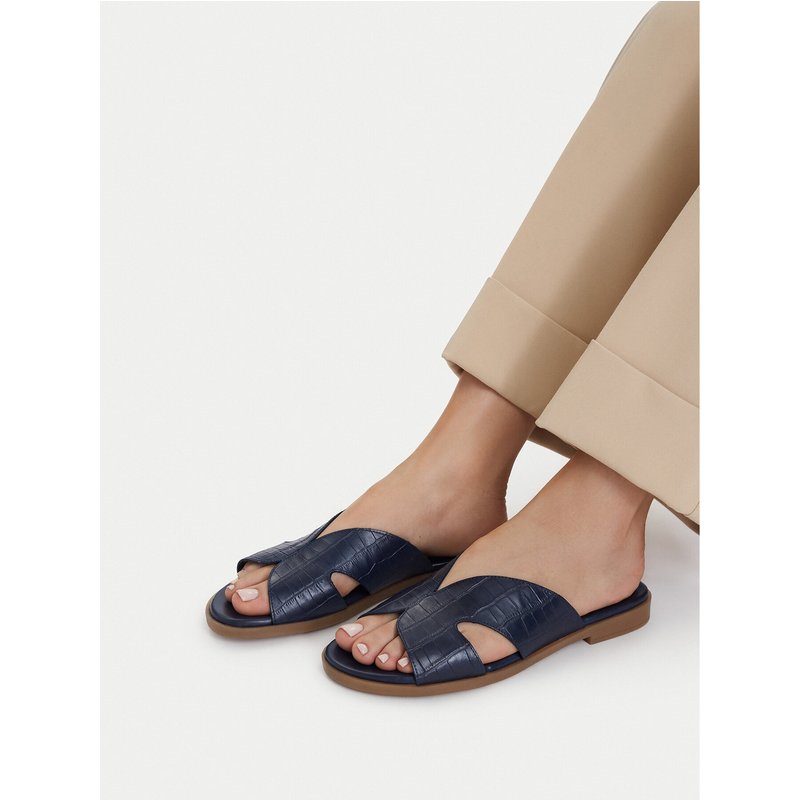 Pantoletten Lasocki CEO-WI33-FOXI-61 Dunkelblau