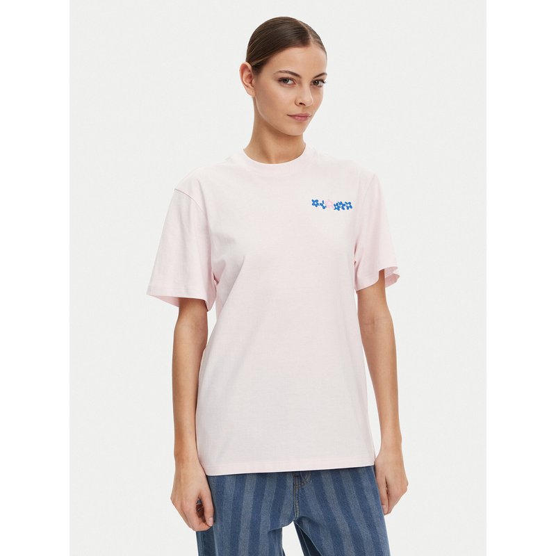 HUGO T-Shirt Vintage Tee 50537239 Hellrosa Relaxed Fit